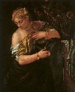  Paolo  Veronese Lucretia Stabbing Herself USA oil painting artist